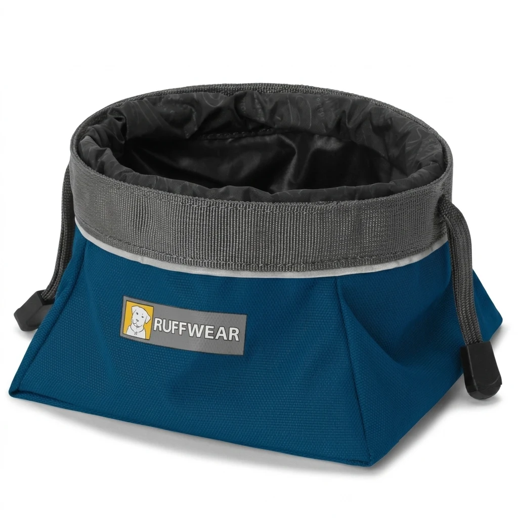 Ruffwear Quencher Cinch Top Hundenapf 2,5L | Faltbarer Reisenapf – Ansicht 3
