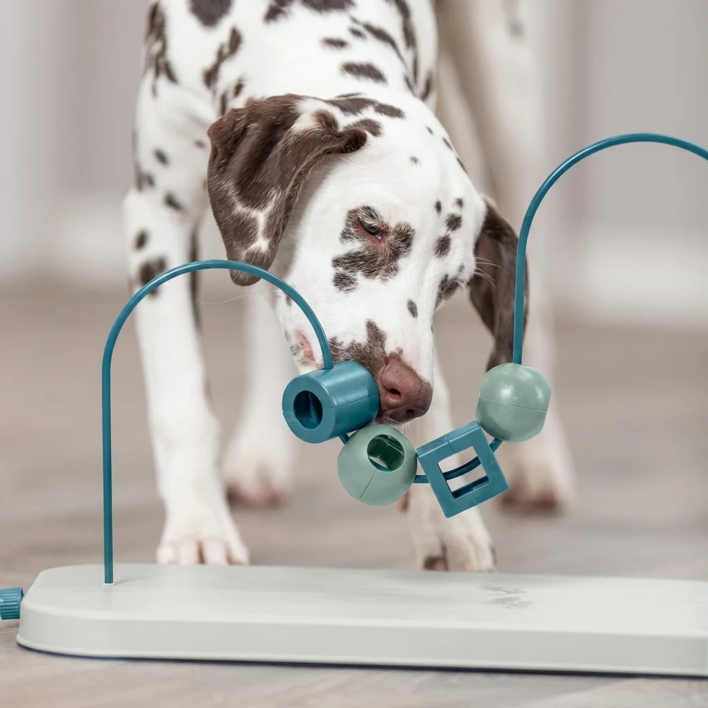 TRIXIE Skills Loop Hunde-Puzzle-Spielzeug | Interaktives Leckerli-Suchspiel – Ansicht 4